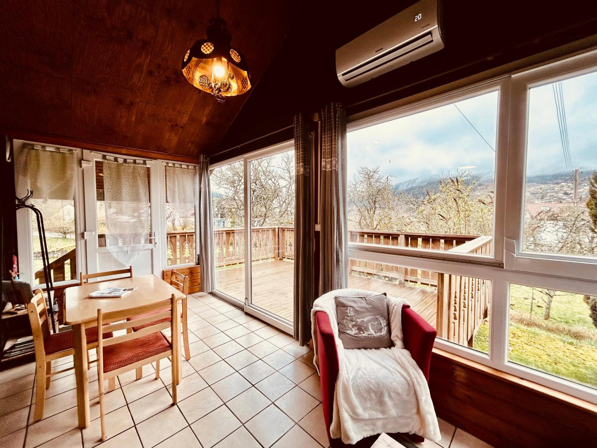 Au Chalet D'Aline - Atypique Pour 4 Personnes Villa Gérardmer Dış mekan fotoğraf